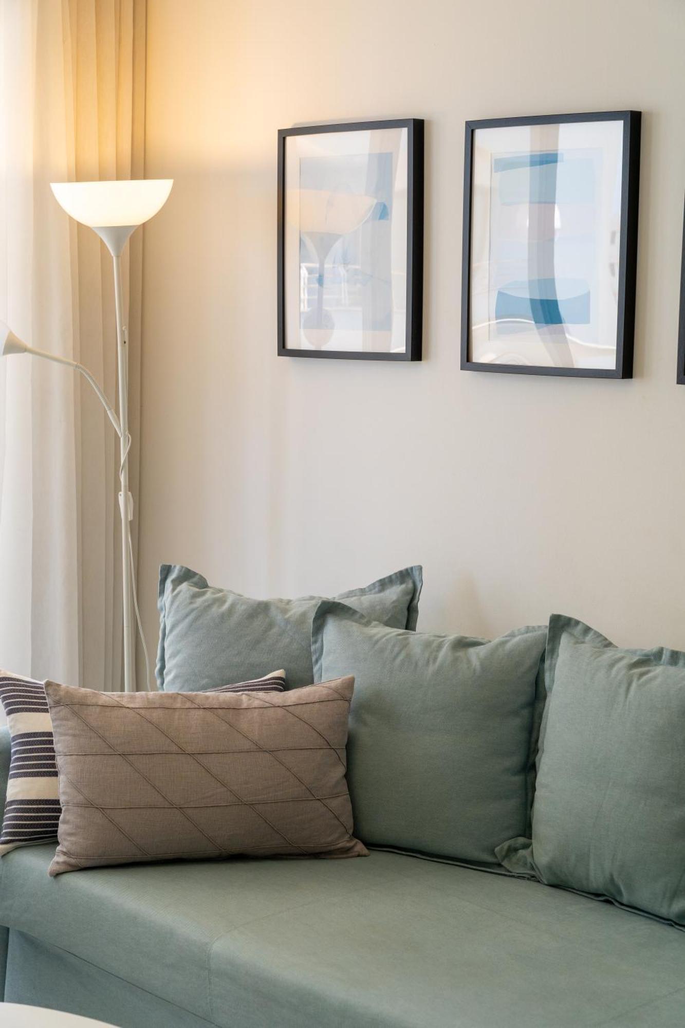 Blue Dawn Center Flat Apartment Larnaca Bagian luar foto